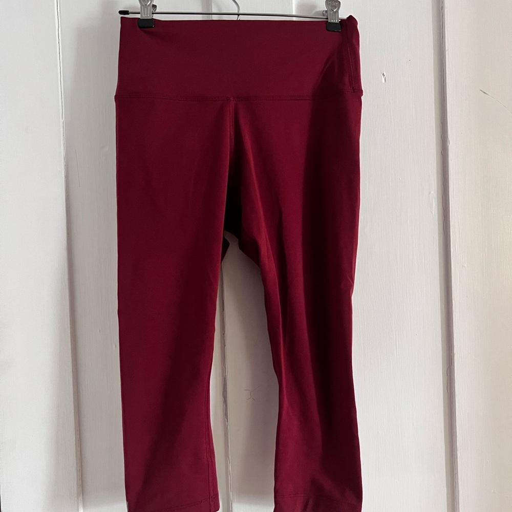 NOBULL Burgundy 25” Leggings